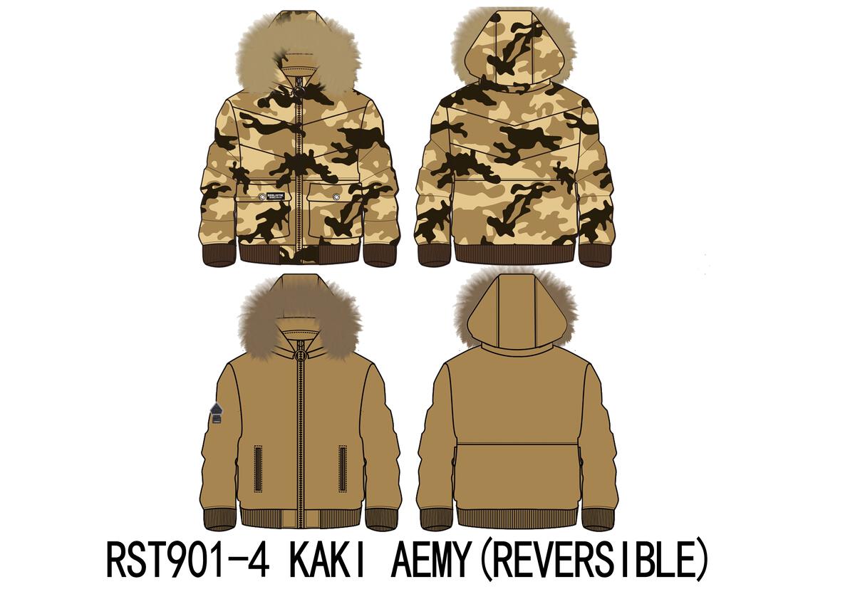 Reversible CAMO PufferJacket