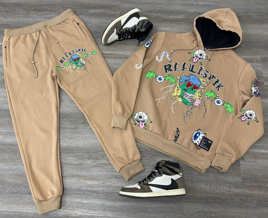 FLOATING EYES JOGGER SET