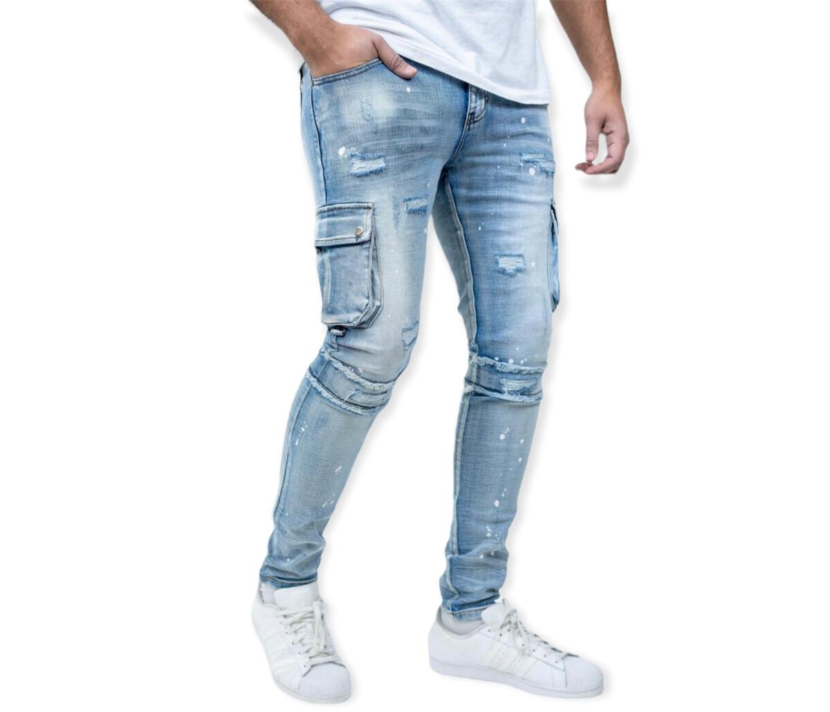 Vero Premium Stretch Cargo Denim