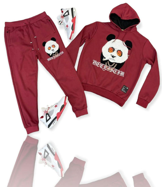 LIT PANDA JOGGER SET