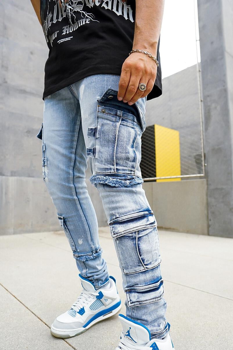 IMPERIAL PREMIUM STRETCH CARGO DENIM