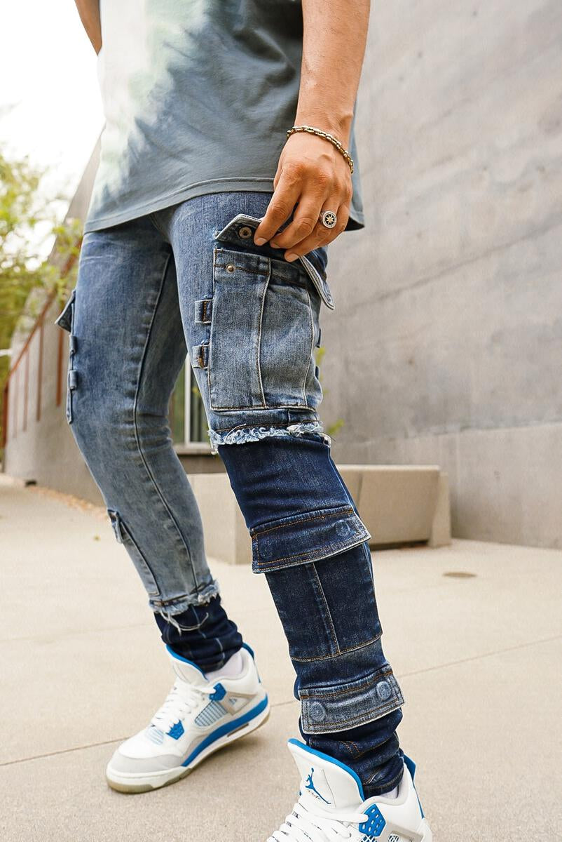 IMPERIAL PREMIUM STRETCH CARGO DENIM