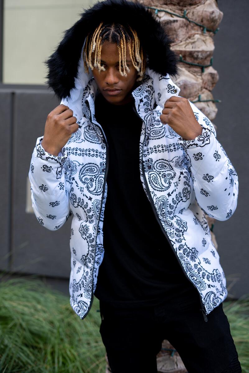 BANDANA PUFFER JACKET