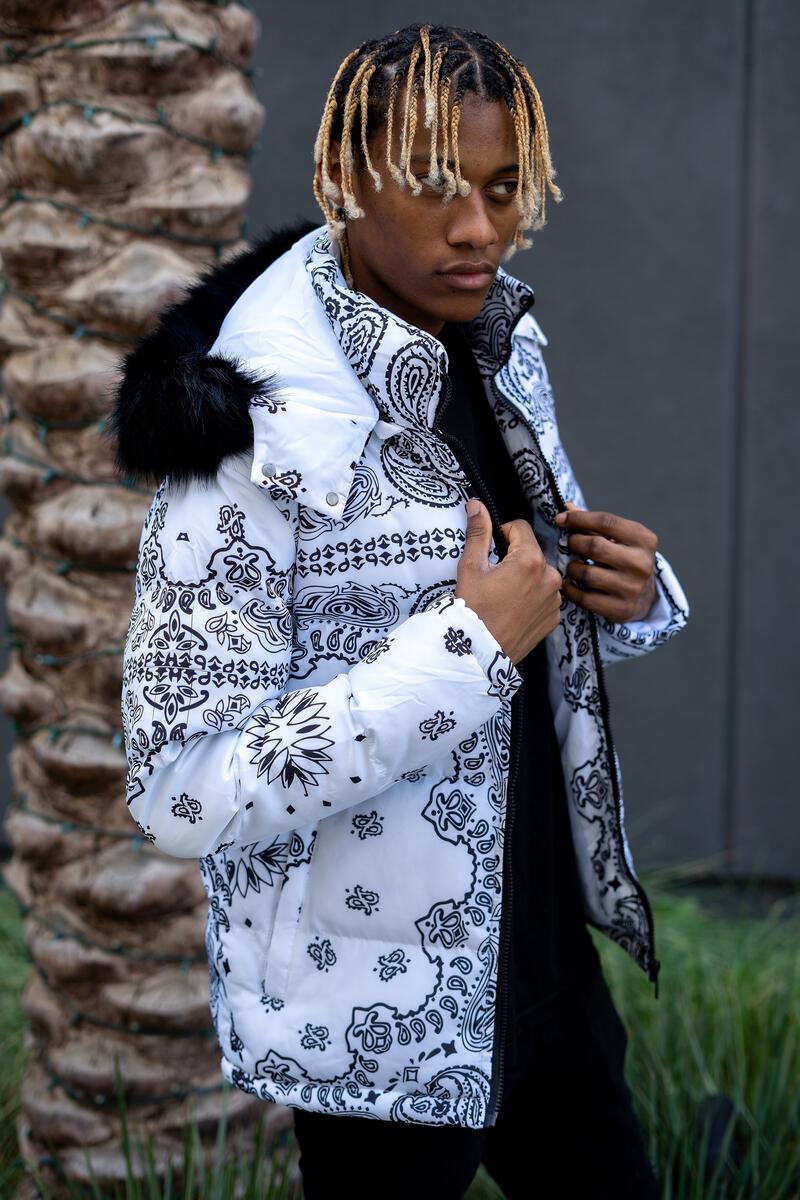 BANDANA PUFFER JACKET