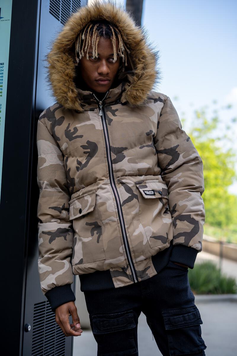 Reversible CAMO PufferJacket