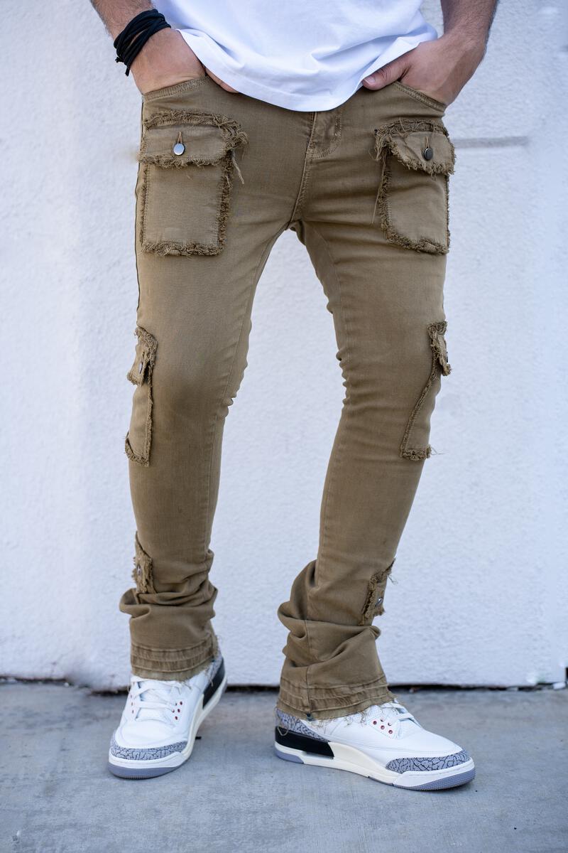 NAPOLEON STACKED POCKET PREMIUM DENIM