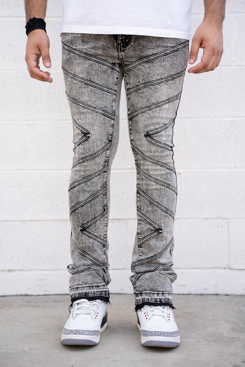 ADONIS STACKED PREMIUM DENIM