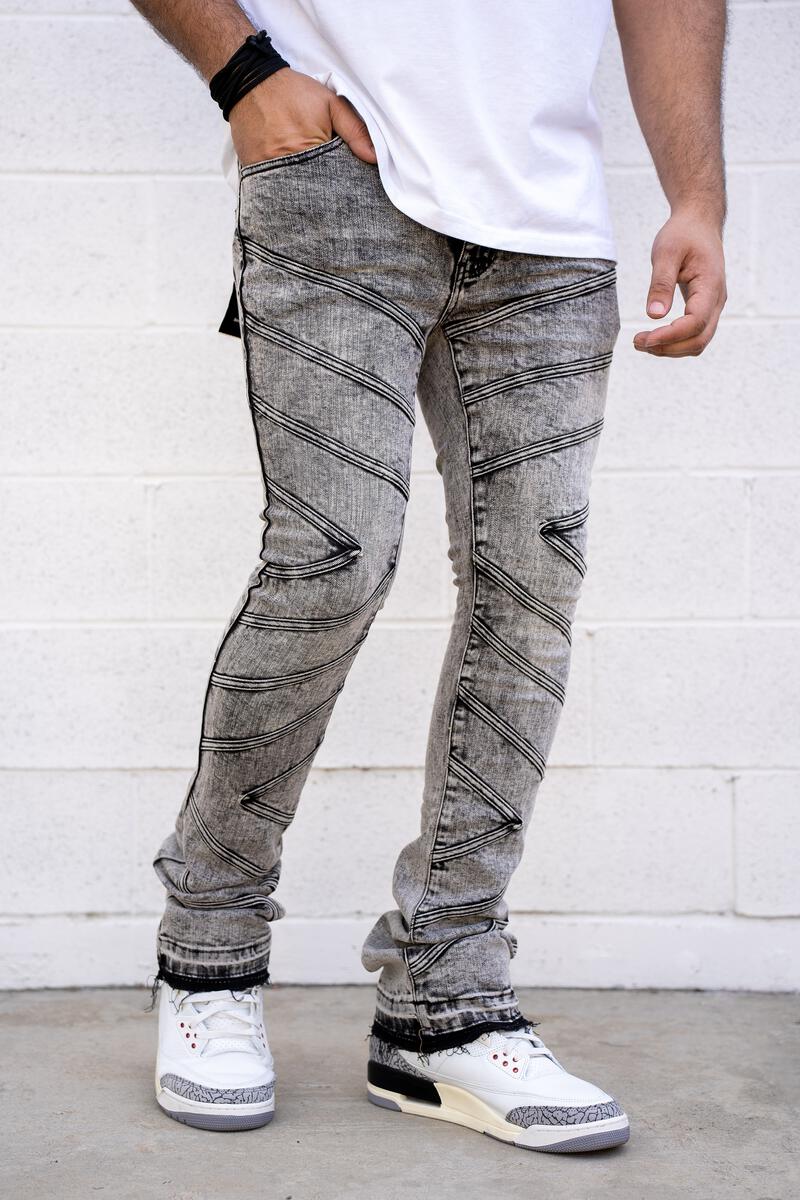 ADONIS STACKED PREMIUM DENIM