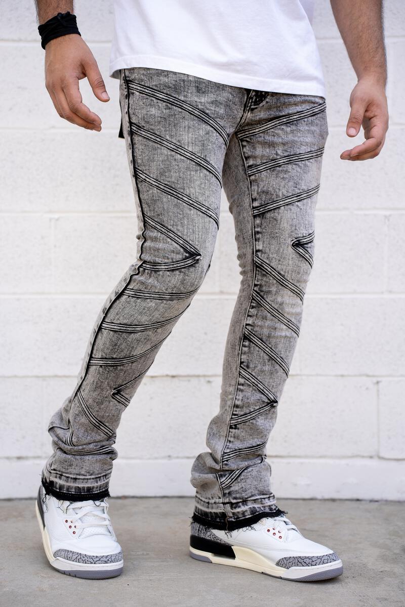 ADONIS STACKED PREMIUM DENIM