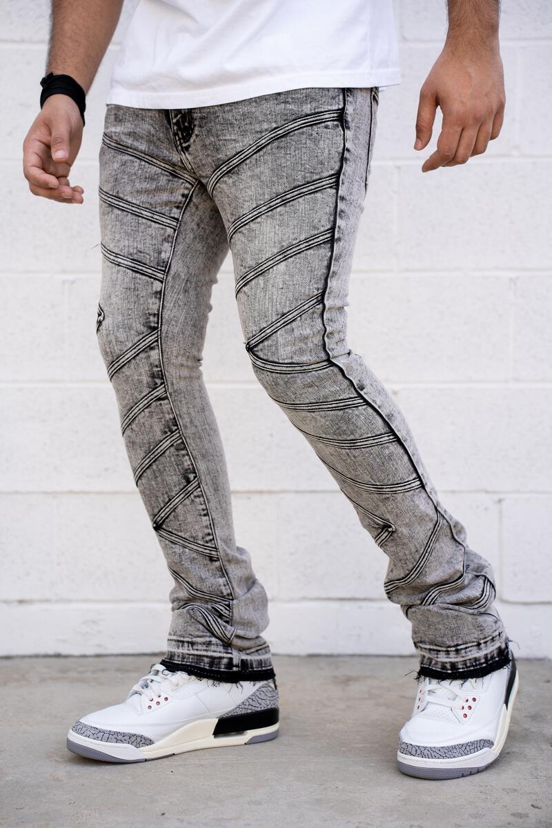 ADONIS STACKED PREMIUM DENIM