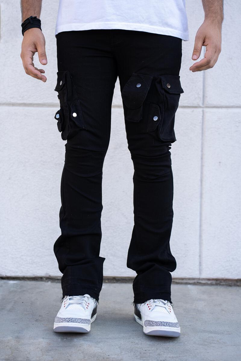 ROCCO STACKED CARGO PREMIUM DENIM