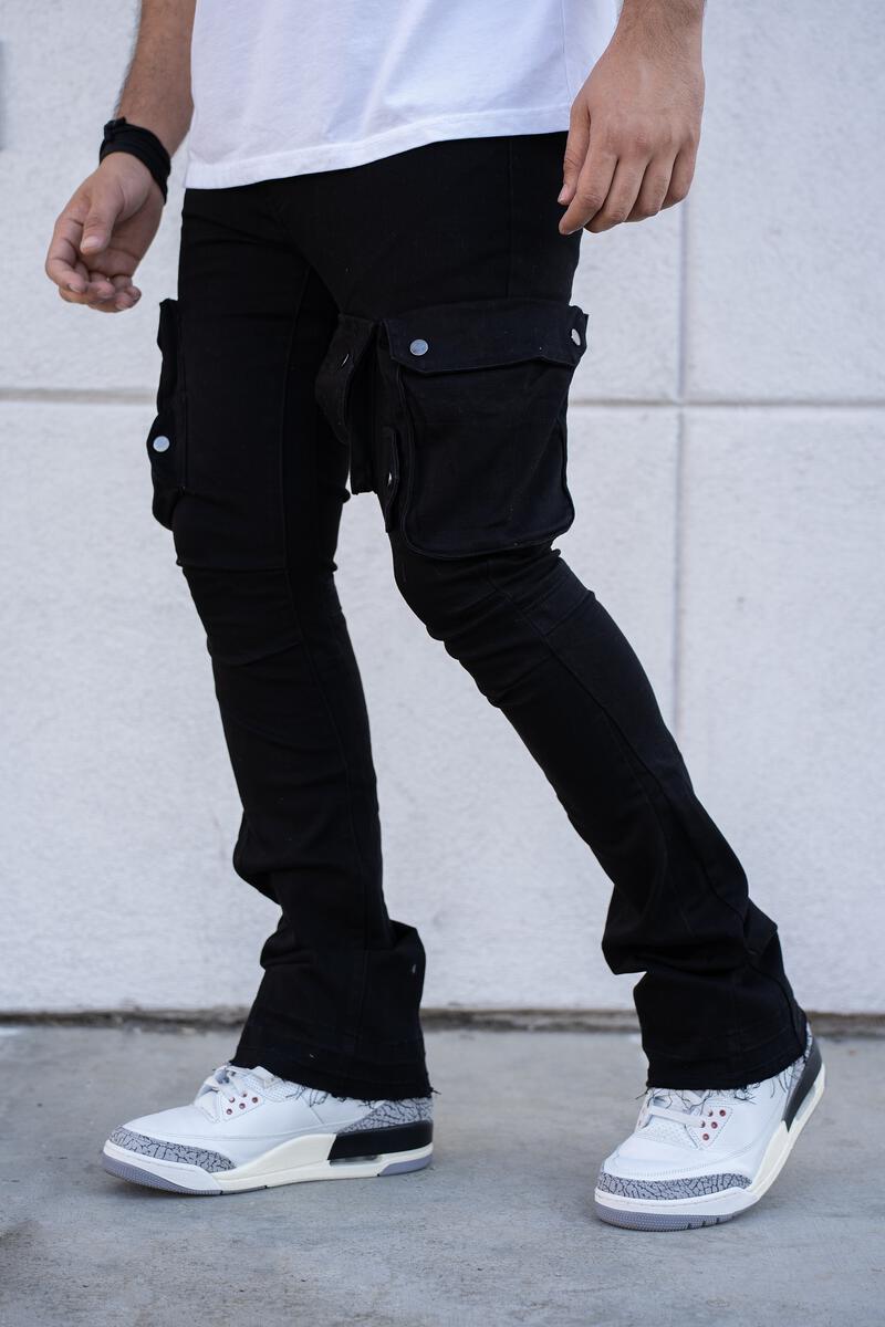 ROCCO STACKED CARGO PREMIUM DENIM