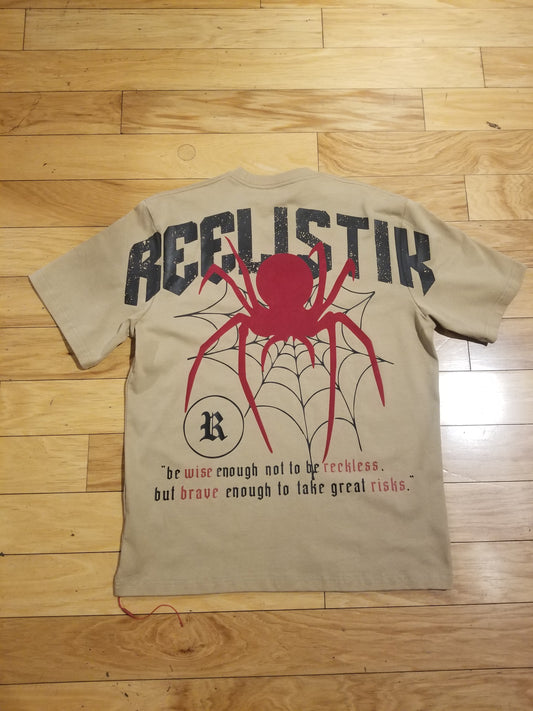 reelistik t shirt spider